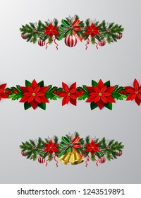 Christmas tree branch decorations