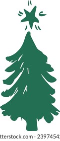 CHRISTMAS TREE Bundle, Tree Outline, Christmas Ornaments, Tree Christmas, Christmas ClipArt, Pine Tree ClipArt