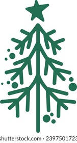 CHRISTMAS TREE Bundle, Tree Outline, Christmas Ornaments, Tree Christmas, Christmas ClipArt, Pine Tree ClipArt