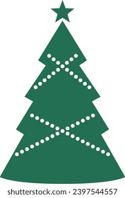 CHRISTMAS TREE Bundle, Tree Outline, Christmas Ornaments, Tree Christmas, Christmas ClipArt, Pine Tree ClipArt