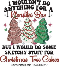 Christmas Tree Cakes For Print Template