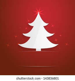 Christmas tree card / Christmas card / Christmas