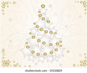 christmas tree card