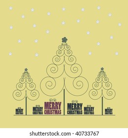 Christmas Tree Card