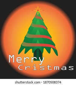 Christmas Tree for Christmas card or Any type of Christmas Decoration