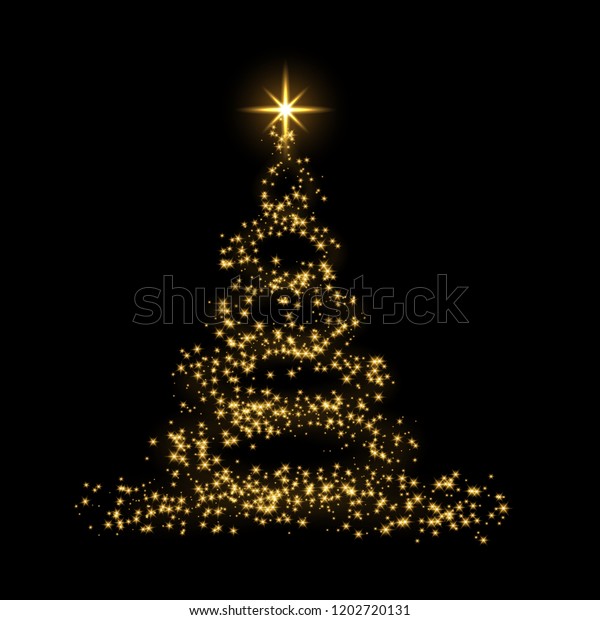 Albero Di Natale Zecchino Doro.Immagine Vettoriale Stock 1202720131 A Tema Albero Di Natale Sfondo Albero Di Royalty Free