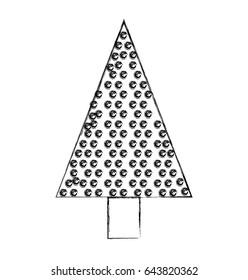 christmas tree cartoon