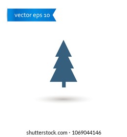 christmas tree. chirstmas tree icon. sign design. Vector EPS 10.