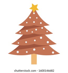 
Christmas Tree Color Vector icon which can be easily modified or edit
