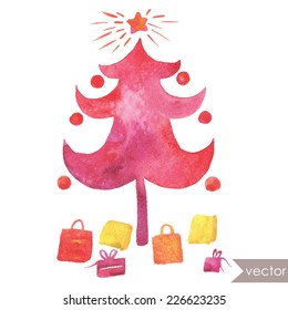 125 Paintings of christmass trees Images, Stock Photos & Vectors ...