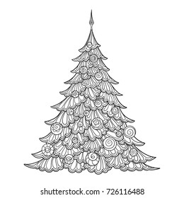 Simple Christmas Coloring Pages Images Stock Photos Vectors Shutterstock