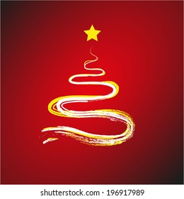 Christmas Tree contrail