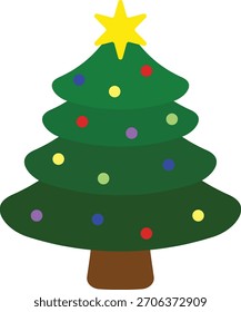 christmas tree cookie santa rudolf jingle bell illustration