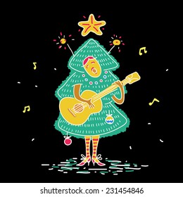 Christmas tree costume
