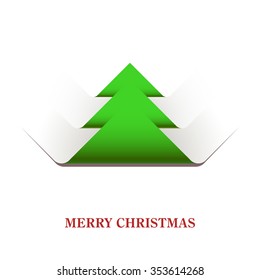 Christmas tree, creative vector design
