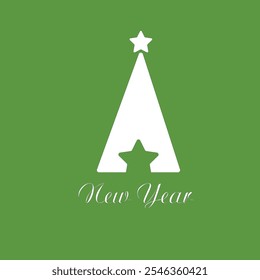Weihnachtsbaum niedliche Illustration Vektor