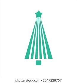 Christmas tree cute illustration vector