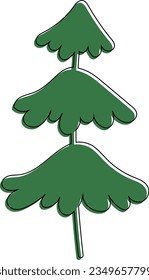 Christmas tree decoration and design.