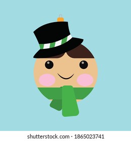  christmas tree decoration doll cute