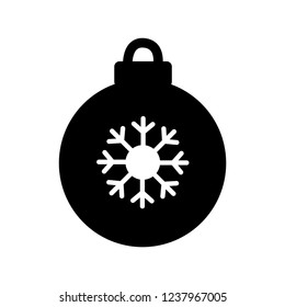 Christmas tree decoration icon
