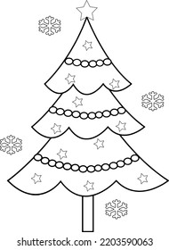 Christmas tree, decoration, Merry christmas