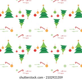 Árbol de Navidad y diseño sin fisuras