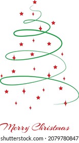 diseño vectorial de decoración de árbol de Navidad