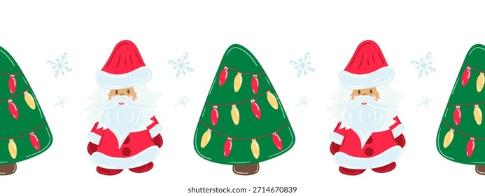 Christmas tree decorations. Template for your creativity