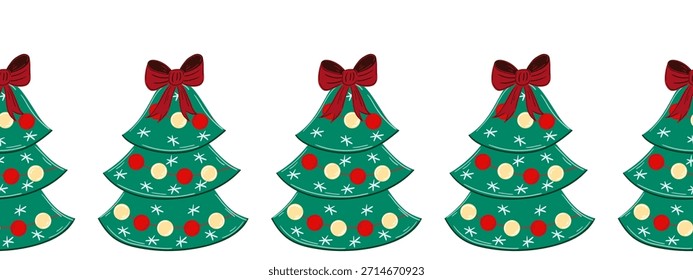 Decoraciones del árbol de Navidad. Plantilla para tu creatividad