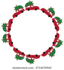 Christmas tree decorations. Template for your creativity