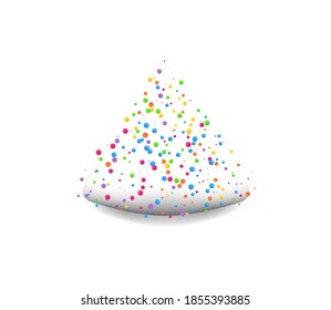christmas tree decorative stock vector design element