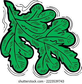Christmas tree decorative vector element, empty natural without decoration. Hand drawn illustration Xmas template for postcard design, party invitation. New Year eve symbol, cartoon style line drawing