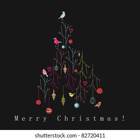 Diseño de árbol de Navidad