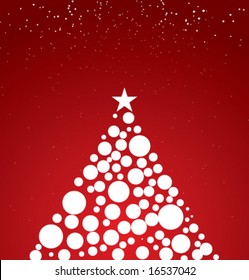 Christmas tree design. Vector-Illustration.