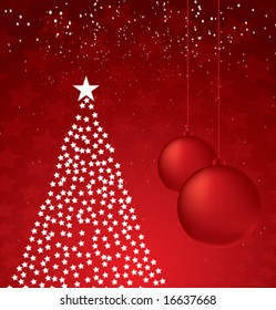 Christmas tree design. Vector-Illustration.