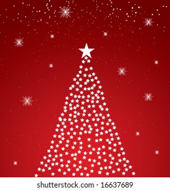Christmas tree design. Vector-Illustration.