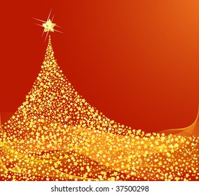Christmas tree design. Vector-Illustration.