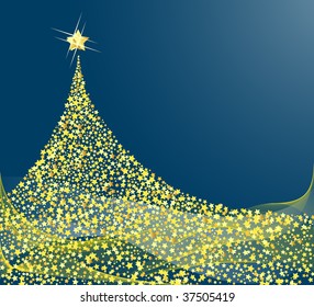Christmas tree design. Vector-Illustration.