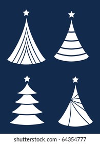 Christmas tree design. Vector-Illustration.