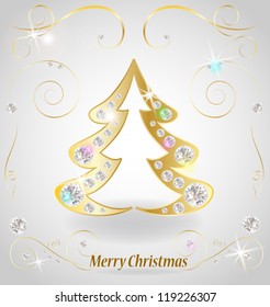 Christmas tree diamond