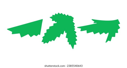 Christmas tree drawing is beautiful hand draw