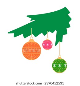 Christmas tree drawing is beautiful hand draw