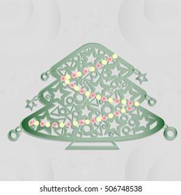 Christmas tree elegant