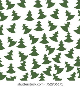 Christmas tree. Element for design. Vector illustration 