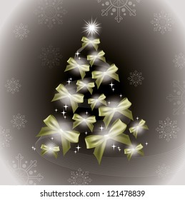 Christmas Tree. Eps10 Format.