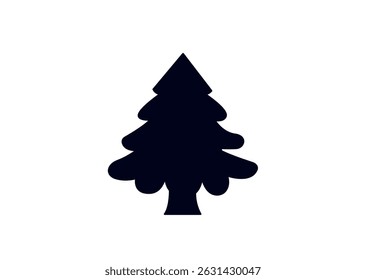 christmas tree evergreen pine fir vector emoji illustration symbol sign icon xmas 
