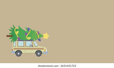 christmas tree evergreen pine fir vector emoji illustration symbol sign icon xmas banner template card frame ornament