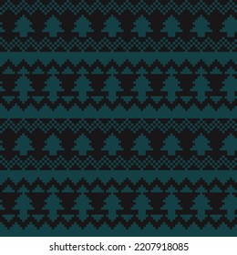Diseño de patrones de isles de la feria navideña para textiles de moda, ropa de cama y gráficos