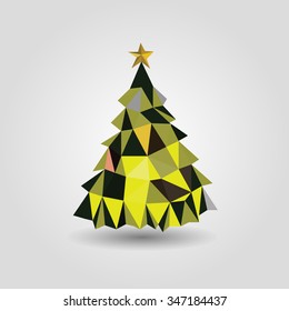 Christmas tree. Christmas. Fairy tale. New Year