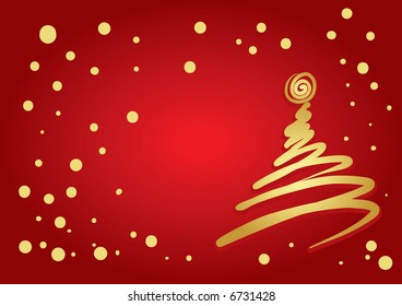Florecen los árboles de Navidad (vector). En la galería también está disponible la imagen de Jpeg XXL hecha a partir de este vector